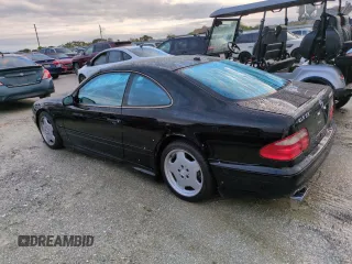2002 Mercedes-Benz CLK 55 AMG with VIN WDBLJ74G32T102631, listed as a Copart auction lot 74875534 with Not Provided miles and Salvage Title. Bid and sale history available at carsss.com. Image 2.