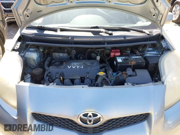 2009 Toyota Yaris with VIN JTDJT903495263456, listed as a IAAI auction lot 42135019 with 219,704 mi miles. Bid and sale history available at carsss.com. Image 10.