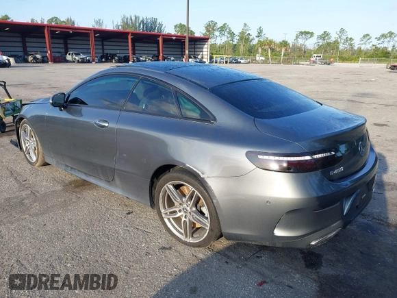2018 Mercedes-Benz E 400 with VIN WDD1J6FB1JF021229, listed as a IAAI auction lot 42197884 with 72,011 mi miles and . Bid and sale history available at DreamBid. Image 3.