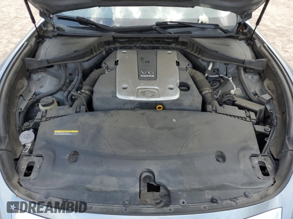 2018 Infiniti Q70 Luxe with VIN JN1BY1AR4JM220422, listed as a Copart auction lot 64843284 with 122,252 mi miles and Salvage title. Bid and sale history available at DreamBid. Image 11.