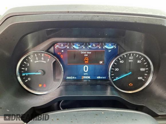 2022 Ford Expedition Max XLT z VIN 1FMJK1HT8NEA62920, wystawiony jako Copart lot #57080095 z przebiegiem 25 632 mil mil oraz Szkoda całkowita • Salvage title. Historia ofert i sprzedaży dostępna na DreamBid. Obrazek 8.