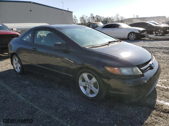 2008 Honda Civic Cpe EX with VIN 2HGFG12898H514940, listed as a Copart auction lot 50078545 with 167,940 mi miles and Salvage Title. Bid and sale history available at carsss.com. Image 4.