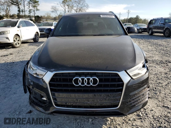 2018 Audi Q3 Premium with VIN WA1BCCFS8JR029814, listed as a Copart auction lot 49592265 with 71,038 mi miles and Salvage Title. Bid and sale history available at carsss.com. Image 5.