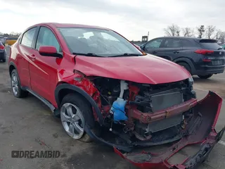 2016 Honda HR-V LX with VIN 3CZRU6H3XGM739696, listed as a IAAI auction lot 41698167 with 31,886 mi miles. Bid and sale history available at carsss.com. Image 1.