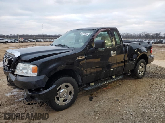 2006 Ford F-150 STX with VIN 1FTRF02226KB60754, listed as a Copart auction lot 86107974 with 69,387 mi miles and Salvage Title. Bid and sale history available at carsss.com. Image 1.