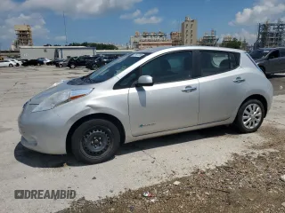 2013 Nissan LEAF SL with VIN 1N4AZ0CP4DC422348, listed as a Copart auction lot 60977395 with Not provided miles and Salvage title. Bid and sale history available at DreamBid. Image 1.