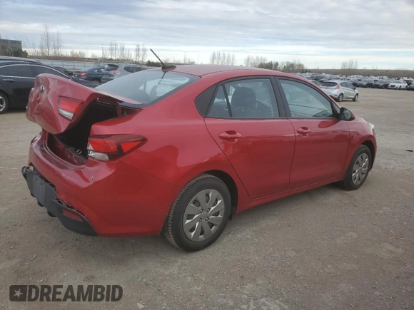 2018 Kia Rio LX with VIN 3KPA24ABXJE124243, listed as a Copart auction lot 81192294 with 140,565 mi miles and Salvage Title. Bid and sale history available at carsss.com. Image 3.