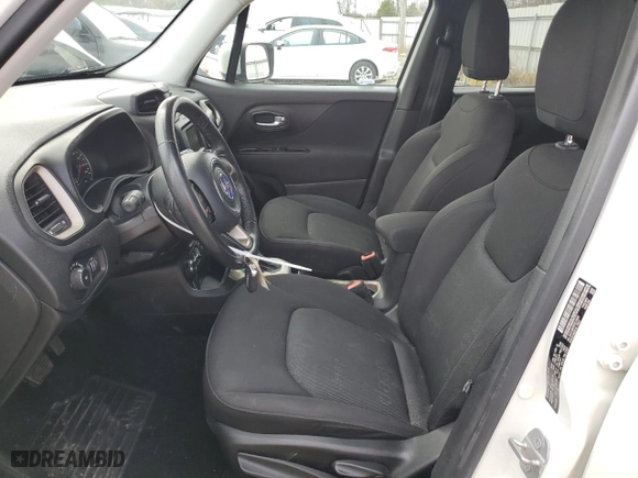 2015 Jeep Renegade Latitude with VIN ZACCJBBT8FPC10653, listed as a Copart auction lot 50023605 with 89,219 mi miles and Salvage Title. Bid and sale history available at carsss.com. Image 7.