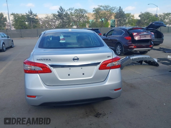 2015 Nissan Sentra SR with VIN 3N1AB7AP8FL665794, listed as a IAAI auction lot 42140522 with 57,621 mi miles and . Bid and sale history available at DreamBid. Image 16.