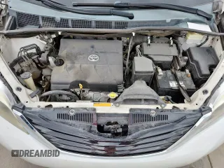 2015 Toyota Sienna XLE with VIN 5TDYK3DC4FS617099, listed as a Copart auction lot 61128025 with 114,508 mi miles and Salvage title. Bid and sale history available at DreamBid. Image 12.