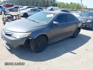 2012 Toyota Camry L with VIN 4T4BF1FK6CR235233, listed as a IAAI auction lot 42126572 with 440,138 mi miles. Bid and sale history available at carsss.com. Image 2.