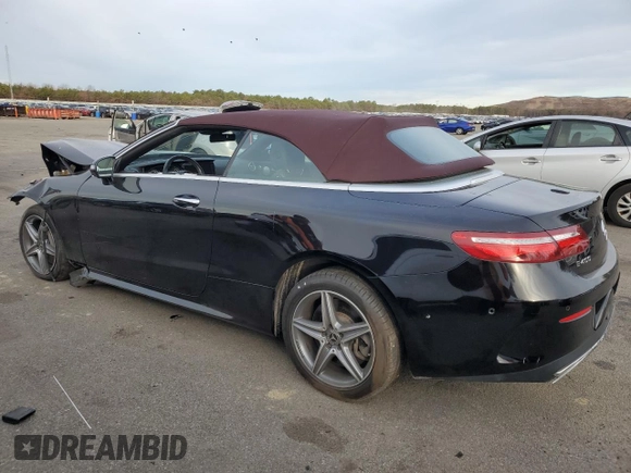2018 Mercedes-Benz E-Class E 400 with VIN WDD1K6GB0JF038311, listed as a Copart auction lot 79185004 with 0 mi miles and Salvage Title. Bid and sale history available at carsss.com. Image 2.