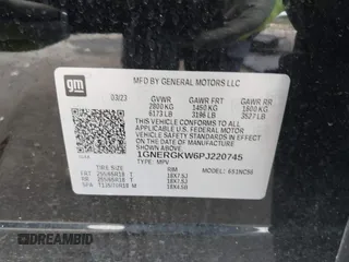 2023 Chevrolet Traverse LT Cloth with VIN 1GNERGKW6PJ220745, listed as a IAAI auction lot 42485387 with 24,715 mi miles and . Bid and sale history available at DreamBid. Image 9.