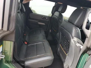 2023 Ford Bronco z VIN 1FMEE5DP2PLB22598, wystawiony jako Copart lot #54707415 z przebiegiem 10 266 mil mil oraz Szkoda całkowita • Salvage title. Historia ofert i sprzedaży dostępna na DreamBid. Obrazek 10.