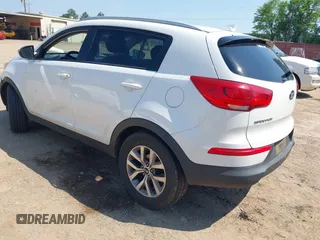 2015 Kia Sportage LX with VIN KNDPB3AC8F7720956, listed as a IAAI auction lot 41987551 with 178,281 mi miles and . Bid and sale history available at DreamBid. Image 3.