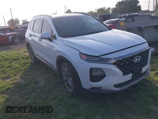 2020 Hyundai Santa Fe Limited with VIN 5NMS53ADXLH217959, listed as a IAAI auction lot 41941861 with 1 mi miles. Bid and sale history available at carsss.com. Image 1.