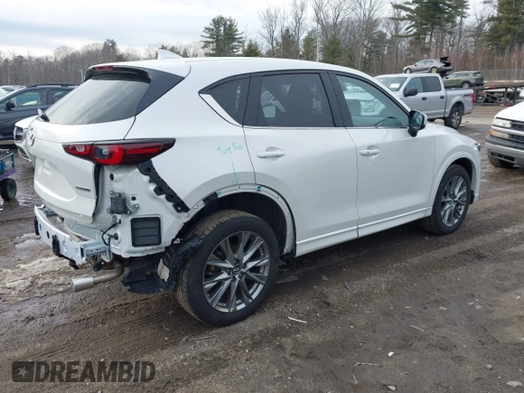 2024 Mazda CX-5 2.5 S Premium Package with VIN JM3KFBDL1R0432804, listed as a IAAI auction lot 41610696 with 20,484 mi miles. Bid and sale history available at carsss.com. Image 4.