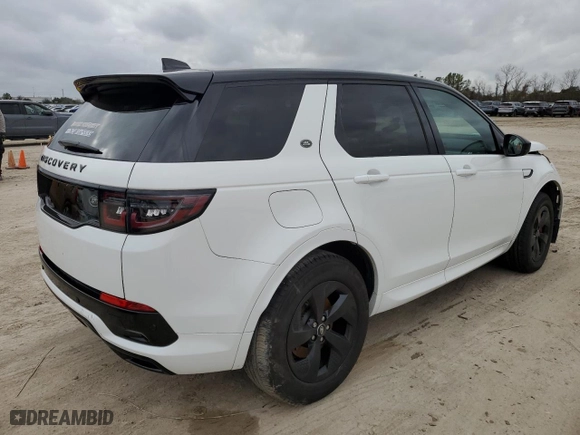 2023 Land Rover Discovery Sport S R-Dynamic with VIN SALCT2FX4PH323525, listed as a Copart auction lot 43168435 with 30,732 mi miles and Salvage Title. Bid and sale history available at carsss.com. Image 3.