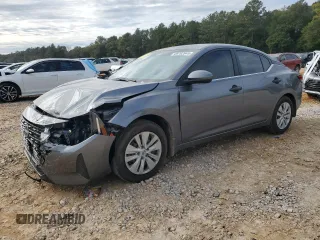 2024 Nissan Sentra S with VIN 3N1AB8BV1RY363032, listed as a Copart auction lot 88703945 with 7,029 mi miles and Salvage Title. Bid and sale history available at carsss.com. Image 1.