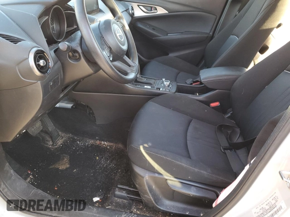 2019 Mazda CX-3 Sport with VIN JM1DKFB77K1459368, listed as a Copart auction lot 42801865 with Not Provided miles and Salvage Title. Bid and sale history available at carsss.com. Image 7.
