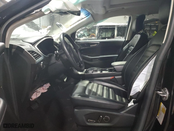 2019 Ford Edge SEL with VIN 2FMPK4J95KBC42308, listed as a Copart auction lot 45197755 with 0 mi miles and Salvage Title. Bid and sale history available at carsss.com. Image 7.