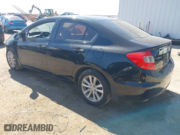 2012 Honda Civic EX-L with VIN 19XFB2F97CE028900, listed as a IAAI auction lot 41651336 with 174,338 mi miles and . Bid and sale history available at DreamBid. Image 3.