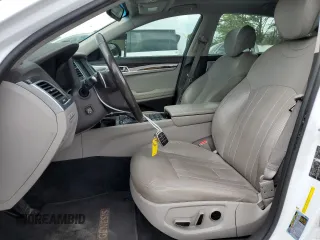 2018 Genesis G80 3.8L with VIN KMHGN4JE8JU239948, listed as a Copart auction lot 48525685 with 114,494 mi miles and Salvage Title. Bid and sale history available at carsss.com. Image 7.
