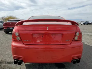 2005 Pontiac GTO with VIN 6G2VX12U65L382054, listed as a Copart auction lot 43629155 with 91,018 mi miles and Salvage Title. Bid and sale history available at carsss.com. Image 6.