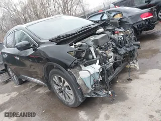 2016 Nissan Murano SL with VIN 5N1AZ2MH9GN164961, listed as a IAAI auction lot 41801749 with 144,198 mi miles. Bid and sale history available at carsss.com. Image 1.