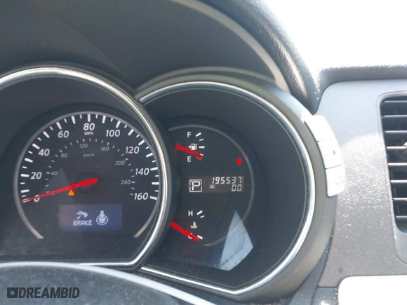 2013 Nissan Murano SL with VIN JN8AZ1MWXDW315815, listed as a IAAI auction lot 41667274 with 195,537 mi miles. Bid and sale history available at carsss.com. Image 7.