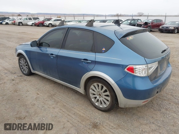 2008 Subaru Impreza Wagon (Natl) i with VIN JF1GH61698H803454, listed as a IAAI auction lot 41240557 with 154,096 mi miles. Bid and sale history available at carsss.com. Image 3.