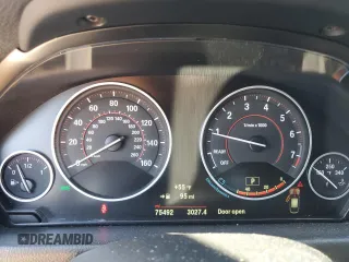2018 BMW 3 Series 340i xDrive with VIN WBA8Y3C57JG451291, listed as a Copart auction lot 45725545 with 75,492 mi miles and Salvage Title. Bid and sale history available at carsss.com. Image 9.