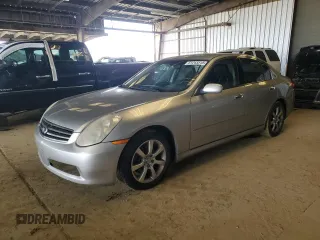 2005 Infiniti G35 Sedan with VIN JNKCV51E95M221052, listed as a Copart auction lot 51243315 with 152,558 mi miles and Clean Title. Bid and sale history available at carsss.com. Image 1.