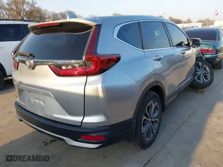 2022 Honda CR-V EX-L with VIN 5J6RW1H87NA015421, listed as a IAAI auction lot 41524908 with 18,020 mi miles. Bid and sale history available at carsss.com. Image 4.
