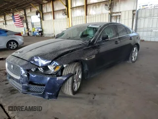 2017 Jaguar XE 25t Prestige with VIN SAJAE4BG8HA952596, listed as a Copart auction lot 45004445 with 48,109 mi miles and Salvage Title. Bid and sale history available at carsss.com. Image 1.