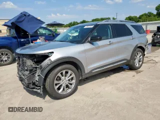 2022 Ford Explorer Limited with VIN 1FMSK7FH1NGA52143, listed as a Copart auction lot 58922085 with 41,534 mi miles and Salvage title. Bid and sale history available at DreamBid. Image 1.