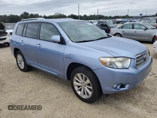 2009 Toyota Highlander Hybrid Limited with VIN JTEEW44A092026481, listed as a Copart auction lot 74761624 with 0 mi miles and Non Repairable. Bid and sale history available at carsss.com. Image 4.