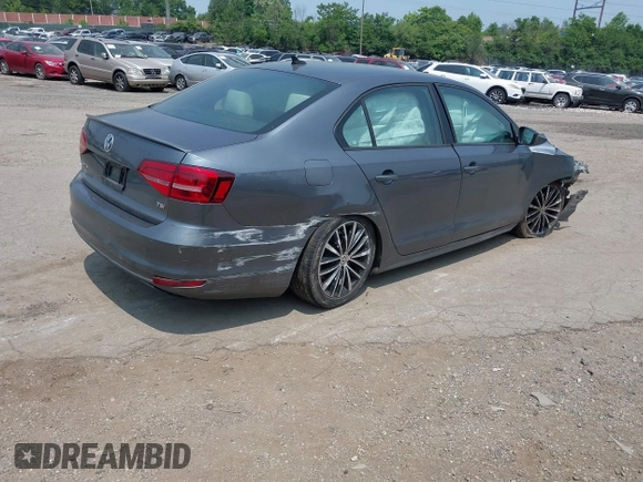 2015 Volkswagen Jetta SE with VIN 3VWD17AJ3FM400653, listed as a IAAI auction lot 42436240 with 149,022 mi miles and . Bid and sale history available at DreamBid. Image 4.