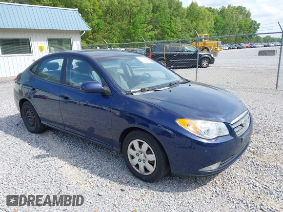 2008 Hyundai Elantra GLS with VIN KMHDU46DX8U422123, listed as a IAAI auction lot 42112007 with 97,091 mi miles and . Bid and sale history available at DreamBid. Image 1.