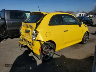 2016 FIAT 500 Sport z VIN 3C3CFFBR5GT144820, wystawiony jako Copart lot #83251584 z przebiegiem 100 009 mil mil oraz Szkoda całkowita • Salvage title. Historia ofert i sprzedaży dostępna na DreamBid. Obrazek 3.