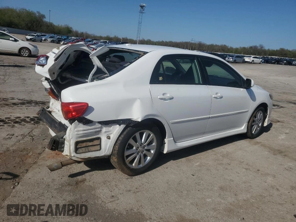 2009 Toyota Corolla with VIN 1NXBU40E69Z049866, listed as a Copart auction lot 52078625 with 149,943 mi miles and Salvage Title. Bid and sale history available at carsss.com. Image 3.