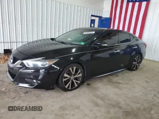 2017 Nissan Maxima SV with VIN 1N4AA6APXHC448794, listed as a Copart auction lot 84404944 with 112,228 mi miles and Salvage Title. Bid and sale history available at DreamBid. Image 1.