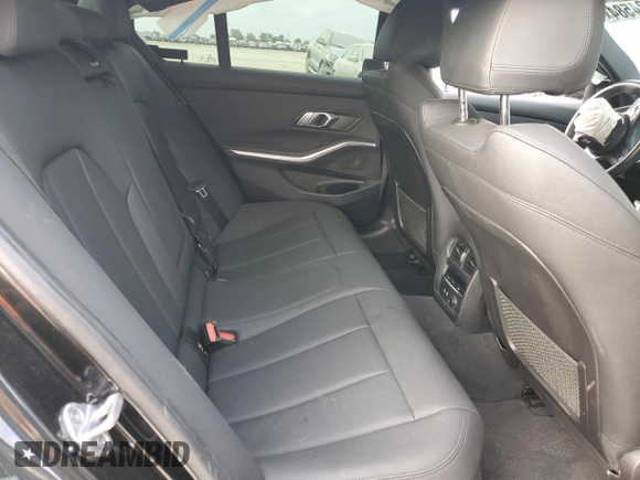 2020 BMW 3 Series M340i with VIN 3MW5U7J08L8B27832, listed as a Copart auction lot 76734584 with 0 mi miles and Salvage Title. Bid and sale history available at carsss.com. Image 10.