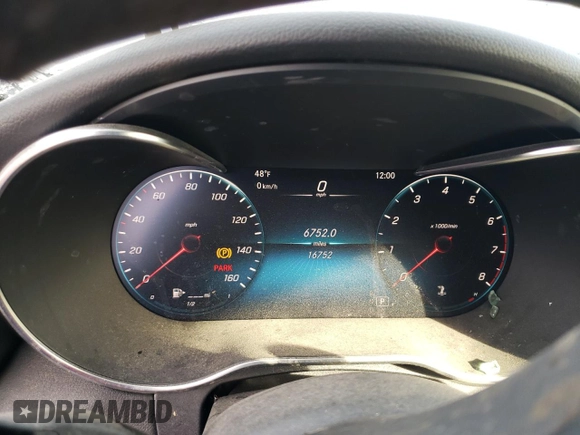 2023 Mercedes-Benz C 300 with VIN W1KWJ8DB8PG130780, listed as a Copart auction lot 83444114 with 16,752 mi miles and Clean Title. Bid and sale history available at DreamBid. Image 9.