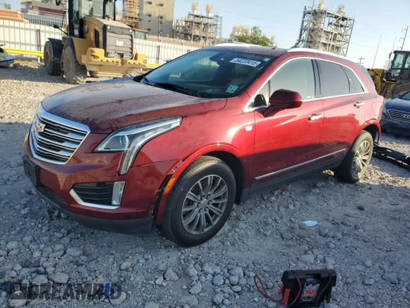 2017 Cadillac XT5 Luxury AWD with VIN 1GYKNDRS8HZ221062, listed as a Copart auction lot 54223415 with 103,791 mi miles and Salvage Title. Bid and sale history available at DreamBid. Image 1.