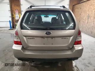 2007 Subaru Forester X w/Premium Pkg with VIN JF1SG65667H741680, listed as a Copart auction lot 49765685 with 0 mi miles and Salvage Title. Bid and sale history available at carsss.com. Image 6.