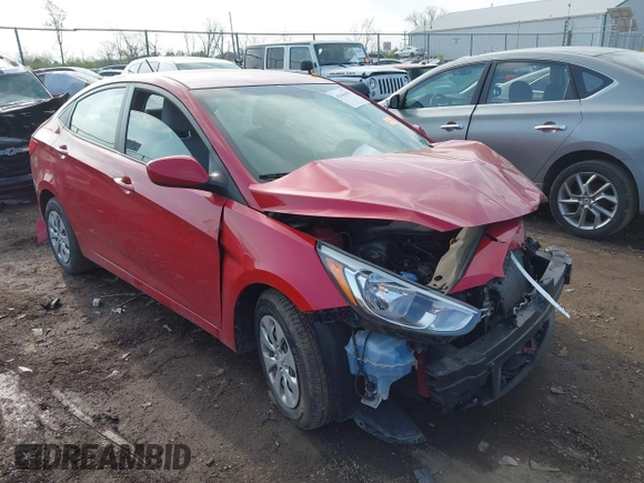 2017 Hyundai Accent SE with VIN KMHCT4AE2HU339316, listed as a IAAI auction lot 42044005 with 1 mi miles. Bid and sale history available at carsss.com. Image 1.