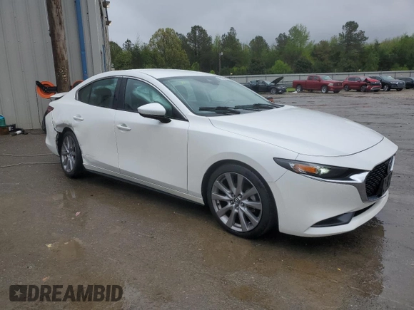 2020 Mazda 3 Select with VIN 3MZBPACL5LM128961, listed as a Copart auction lot 51634715 with 56,302 mi miles and Salvage title. Bid and sale history available at DreamBid. Image 4.