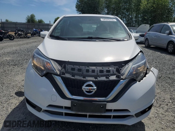 2019 Nissan Note SV with VIN 3N1CE2CP9KL358273, listed as a Copart auction lot 58569735 with 85,140 mi miles and Clean title. Bid and sale history available at DreamBid. Image 5.