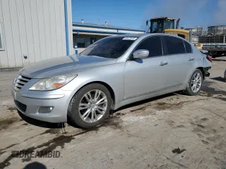 2009 Hyundai Genesis with VIN KMHGC46FX9U031928, listed as a Copart auction lot 45422515 with 203,885 mi miles and Salvage Title. Bid and sale history available at carsss.com. Image 1.